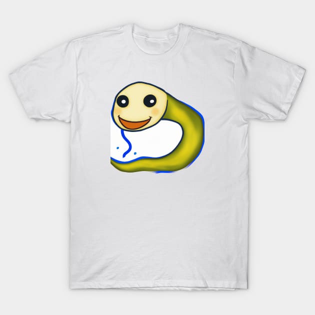 Cute Eel Drawing T-Shirt by Play Zoo